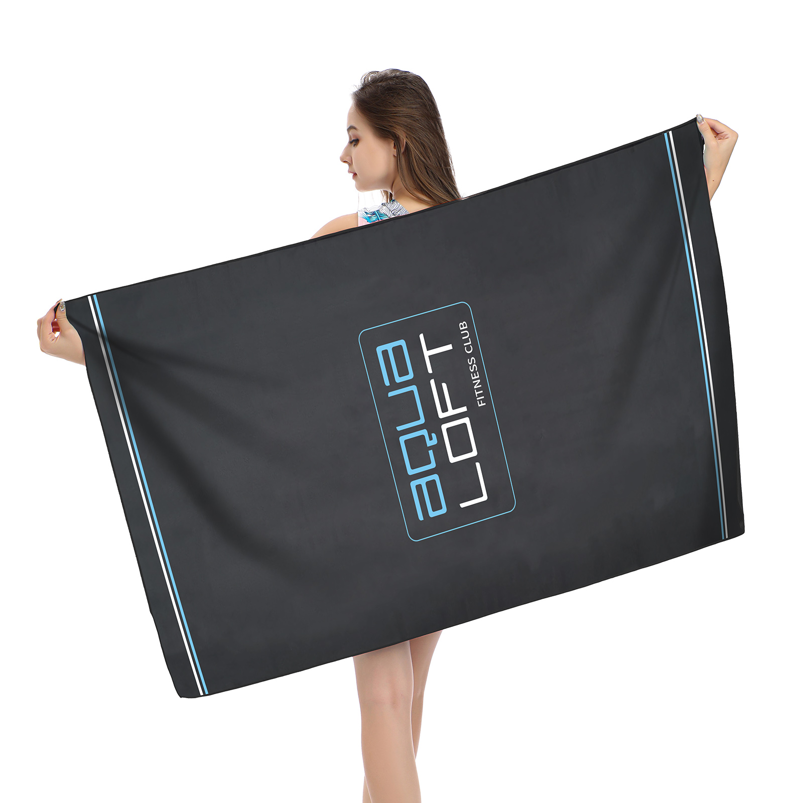 Golf Towel - AQUA Serviette de voyage ultra compacte
