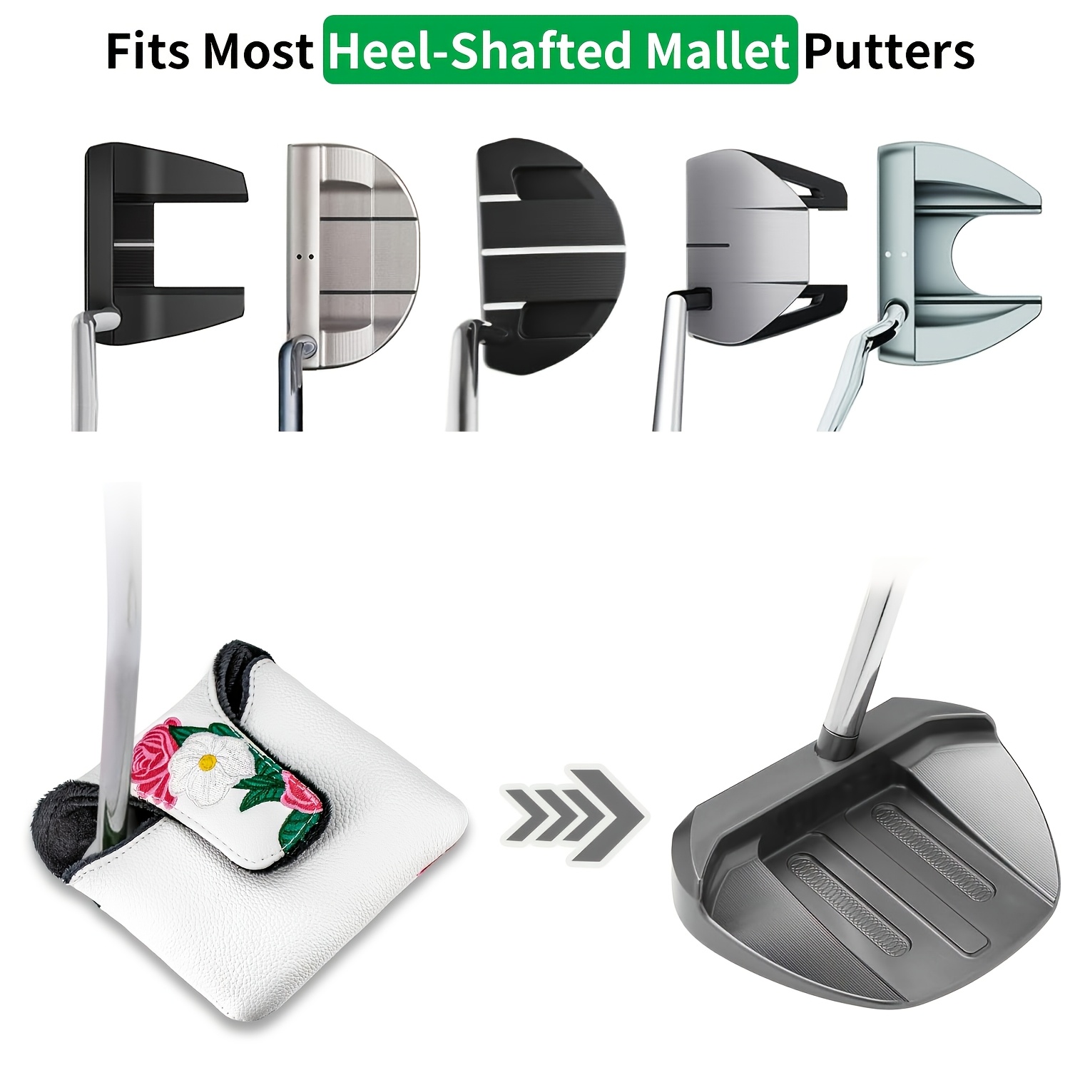1 pièce : housse de putter de  - Golf Clubs avis et prix