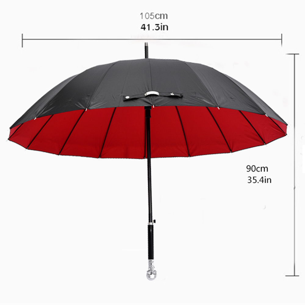 Parapluie de luxe à manche lon - Golf Umbrella Large avis et prix